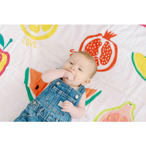 Fruit of the Spirit Muslin Baby Blanket – Tiny Theologians