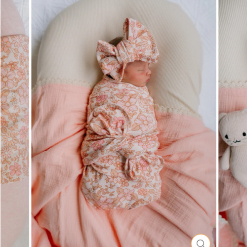 Swaddle Set | Blossom – Little and Fern