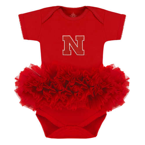 Nebraska Huskers Tutu Bodysuit | College Baby