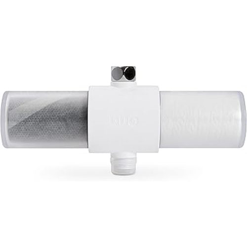 Weddell Duo Shower Filter – NSF Certified Shower Filter for Chlorine Reduction, Lead-Free, Easy Installation, Award-Winning Filter for Healthier Hair & Skin (White)