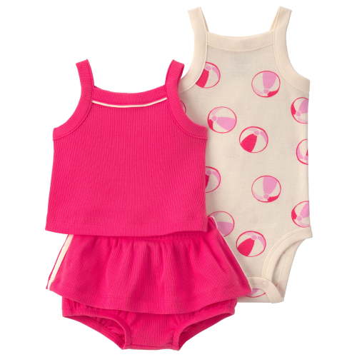 Carter's Child of Mine Baby Girl Outfit Set, 3-Piece, Sizes 0/3-24 Months