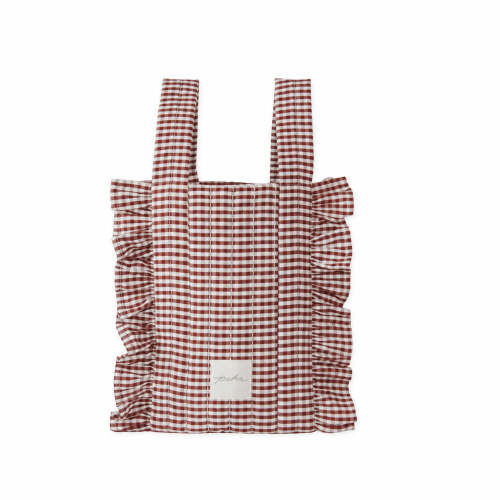 Gingham Stroller Bag - Mulberry – Pehr