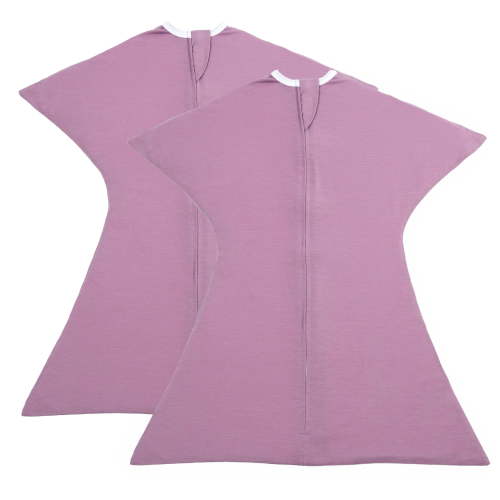 Sleeping Baby Zipadee-Zip Baby Swaddle Sack 6-12 Months, 2 Pack - Lavender
