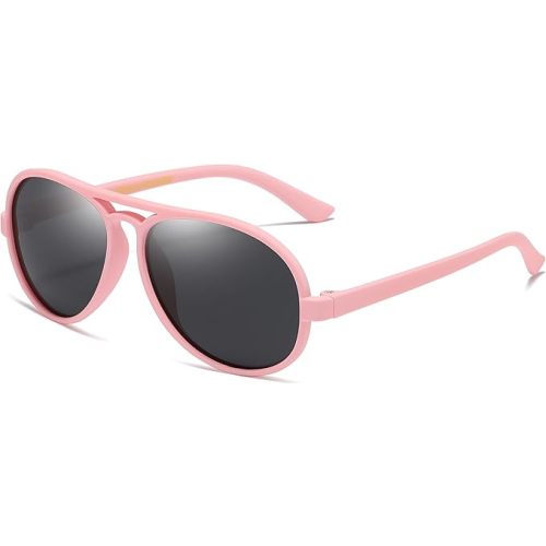 Toddler Baby Infant Polarized Aviator Sunglasses for Boys Girls Kids Age 0-4