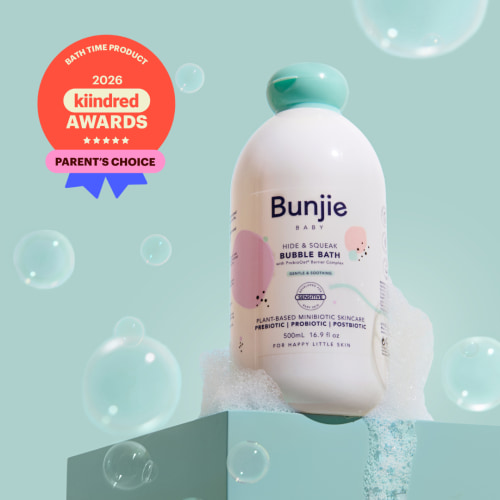 Tear-Free Baby Bubble Bath with Probiotics | Bunjie