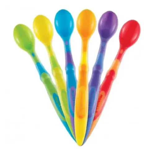 Munchkin Soft Tip Infant Spoon 6pk | Baby Bunting AU