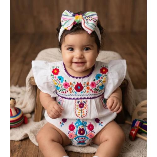 Mexican Jumpsuit for girls, Mexican Girls Outfit, Mexican Girls Dress, Toddlers Dress, Mexican Baby Outfit, Mexican Toddler Outfit, Mexican