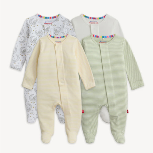 4-Pack Footie PJs – Magnetic Me