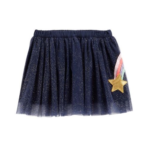 Shooting Star Tulle Tutu Skirt - 9M - Navy