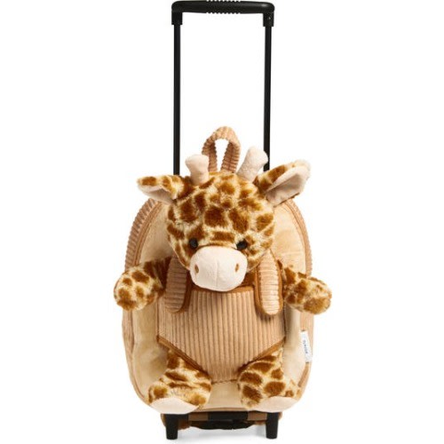 Kids' Giraffe Trolley Rolling Backpack