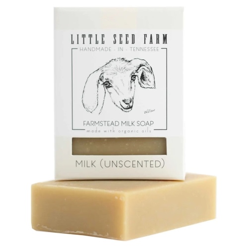 Unscented Goat's Milk Bar Soap for Sensitive Skin
