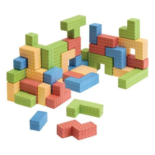 Kaplan Early Learning Textured Puzzle Blocks - 36 Pieces