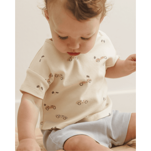 BOXY TEE - 3-6m / race car