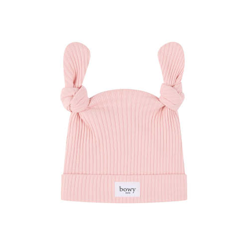 Double Knot Beanie - Dusty Pink