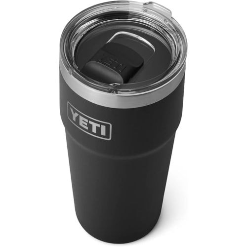 YETI Rambler Stackable Pint, Vacuum Insulated, Stainless Steel with MagSlider Lid