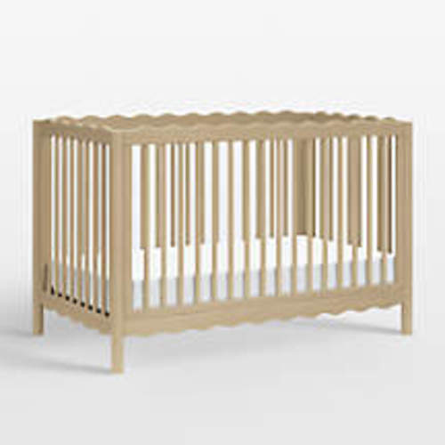 Babyletto Swell Washed Pine Wood 4-in-1 Convertible Crib