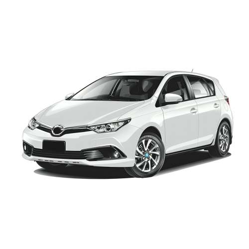 Toyota Corolla | Scion IM Hatchback 11th Generation Car Window Shades (E170; 2012-2019) - Snap Shades. Rear door windows only