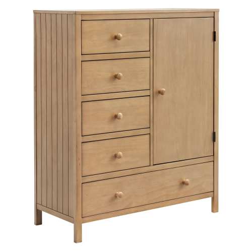 Soho Baby Everlee Chifferobe - Honey Wood