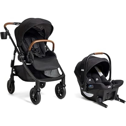 Joie Baby Poppy Whirl Stroller & Mint Latch Car Seat Travel System
