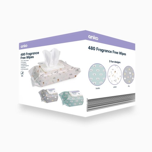480 Pack Fragrance Free Wipes - Kmart