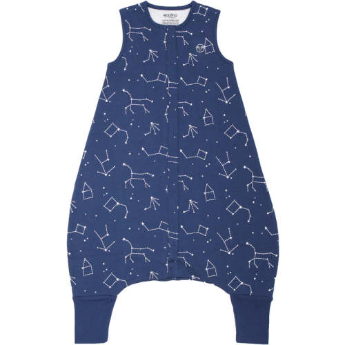 4 Season® Baby Sleep Bag with Feet, Merino Wool & Organic Cotton, Night Sky™ 18-36 Months