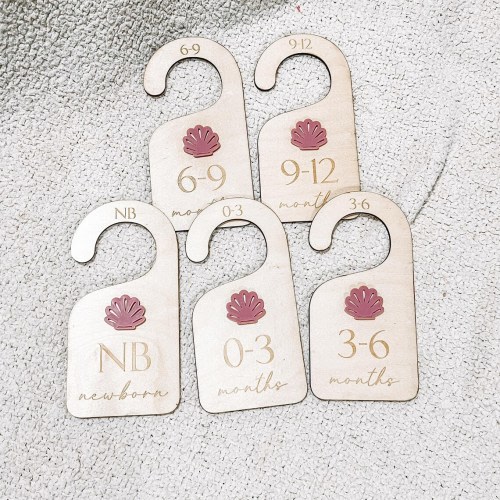 Baby Closet Dividers
Shell Color: Desert Rose