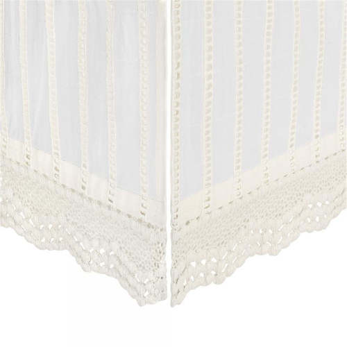 Crane Baby Off-White Lace Scallop Crib Skirt – Bambi Baby