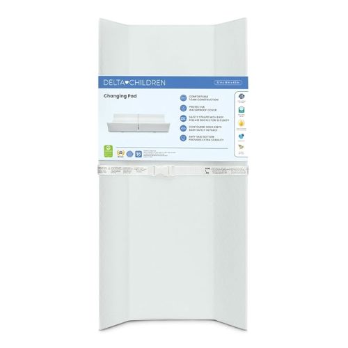 Delta Children Foam Contoured Changing Pad with Waterproof Cover