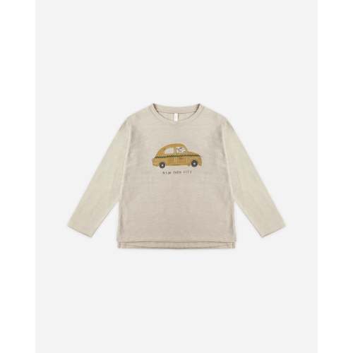 Raw Edge Long Sleeve Tee || Taxi – Rylee + Cru