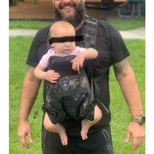 TBG Tactical Baby Gear brand Carrier in multicam black (hard to find)