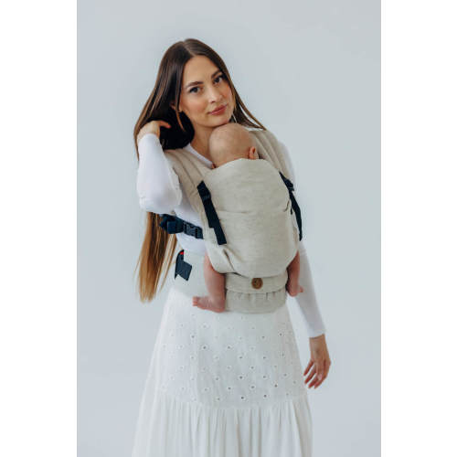 LennyLight Carrier, Standard Size, broken-twill weave (50% cotton, 25% hemp, 25% lyocell) - AIRY