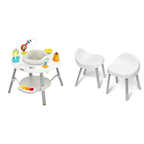 Skip Hop Baby 3-in-1 Grow with Me Set with Activity Center & Toddler Chairs, Explore & More