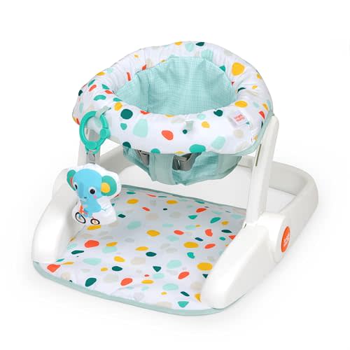 Bright Starts Learn-to-Sit Floor Seat, 2-Position, Foldable