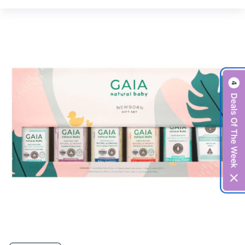 Gaia Natural Baby Newborn Baby Gift Set – Baby Kingdom