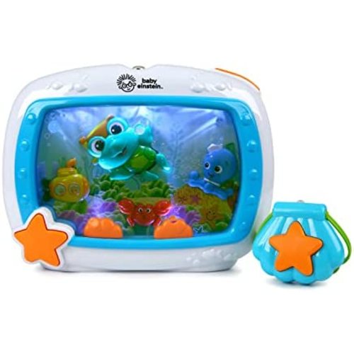 Baby Einstein Sea Dreams Soother Musical Crib Toy and Sound Machine, Newborns Plus