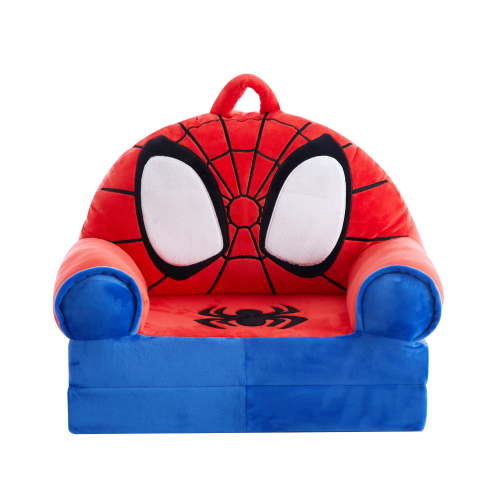 Marvel Spidey & Friends Red & Blue Polyester 2-in-1 Flip Out Chair