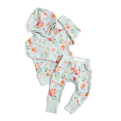 Mae Floral HOODIE SET – Gigi and Max