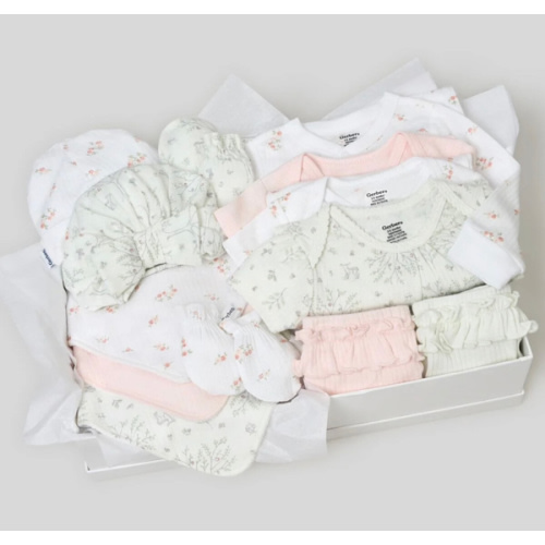13-Piece Baby Girls Deer Baby Essentials Gift Set – Gerber Childrenswear