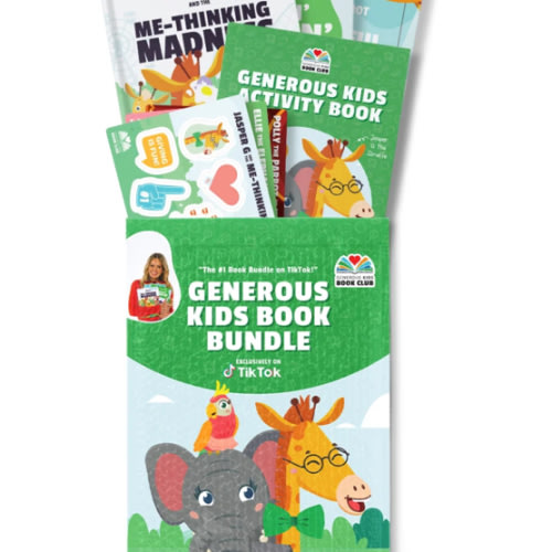 Generous Kids 3-Book Bundle With Activity Book – Generous Family | Books, Hats, & Curriculum