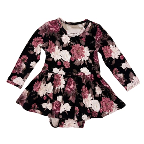 Khlobe Ruffle Dress Long Sleeve - 3-6 months
