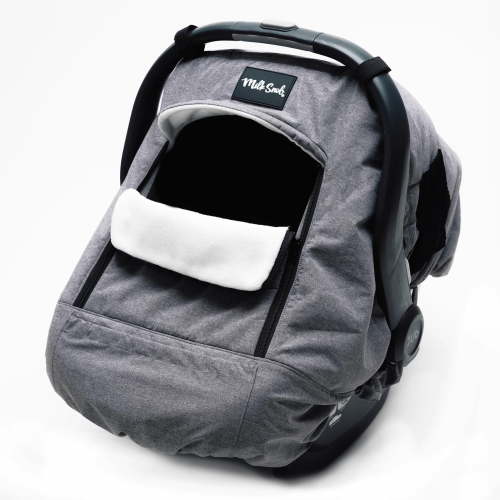 Stormy Winter Car Seat Cover