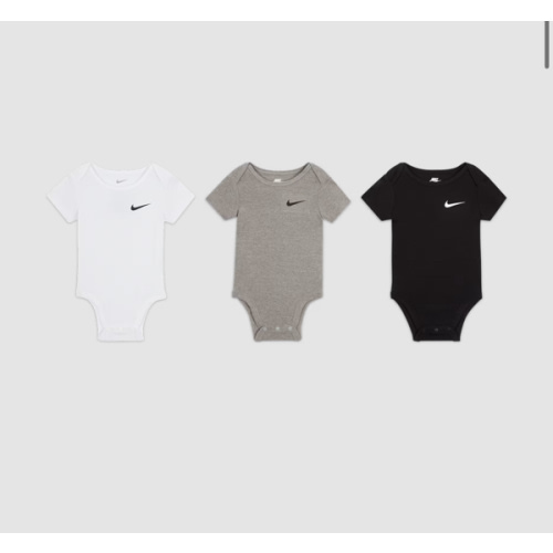Nike Baby Mini Me Bodysuits (3-Pack). Nike.com