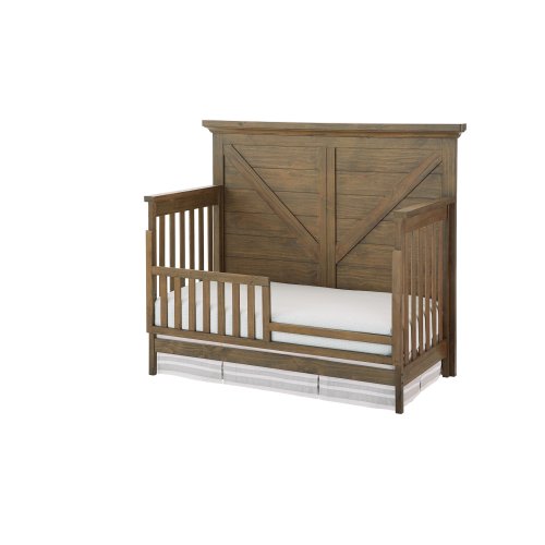 Westfield 50" Wide Traditional 4-in-1 Convertible Crib, Harvest Brown
