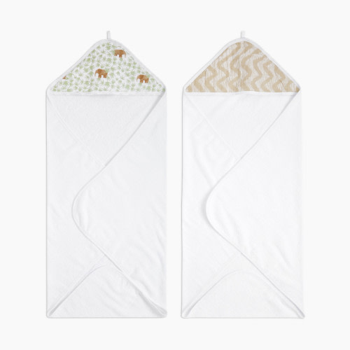 Aden + Anais Essentials Hooded Towels (2 Pack) - Tanzania