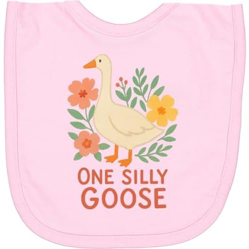inktastic 1 Silly Goose Cute Newborn Bib
