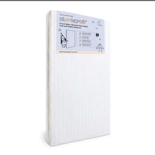 Storkcraft® 6-Inch Dual-Sided Baby Crib & Toddler Bed Mattress