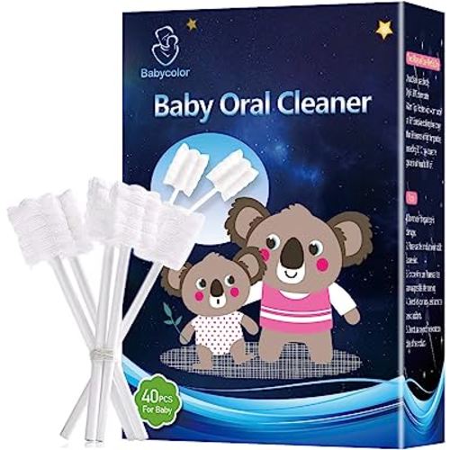 Baby Toothbrush,Infant Toothbrush,Baby Tongue Cleaner,Infant Toothbrush,Baby Tongue Cleaner Newborn,Toothbrush Tongue Cleaner Dental Care for 0-36 Month Baby,36 Pcs + Free 4 Pcs