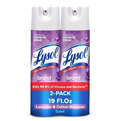 Lysol Lavender Disinfectant Aerosol Spray - 38 fl oz