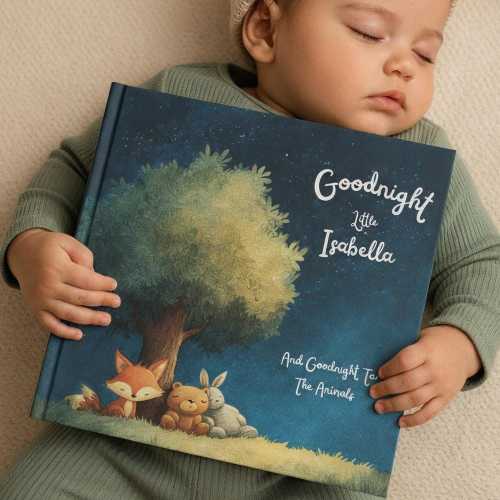 Baby Book Personalized | Children's Book | Custom Baby Storybook | First Birthday Gift | Baby Shower Present Boy Girl Grandchild Kids Gift