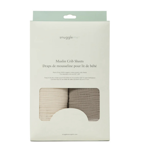 Muslin Crib Sheets | Natural + Birch